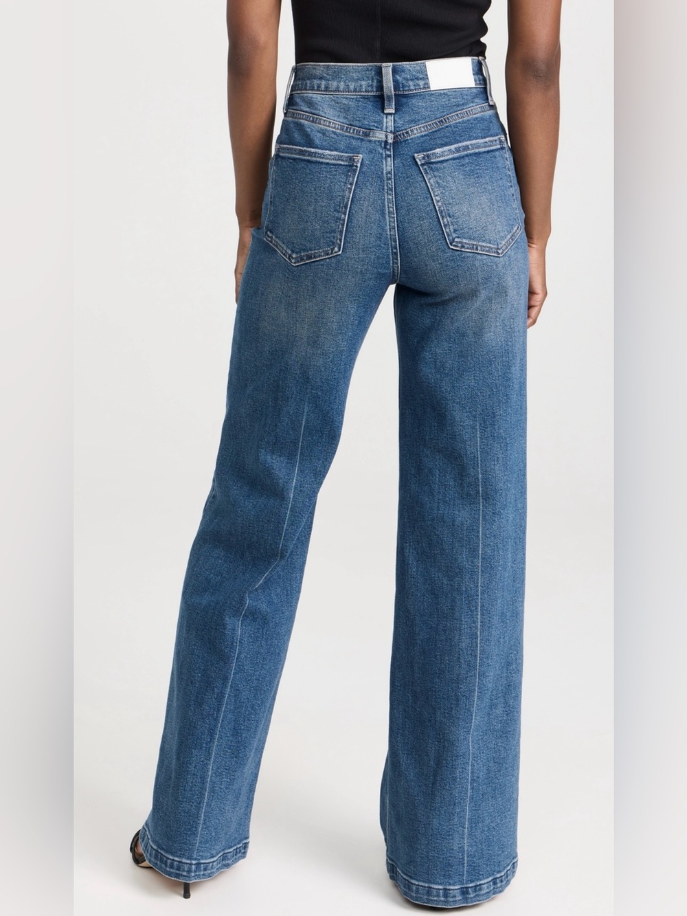 Pistola Lana High-Rise Wide Leg Jeans in Cider wash 30 - Picture 3 of 12